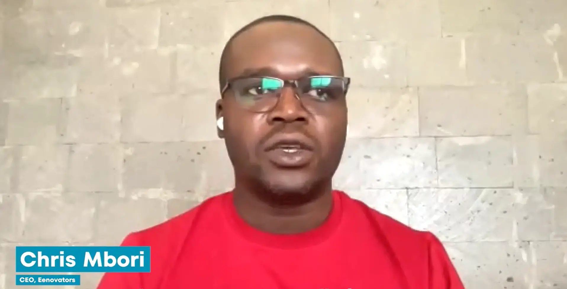 Chris Mbori, CEO of Eenovators