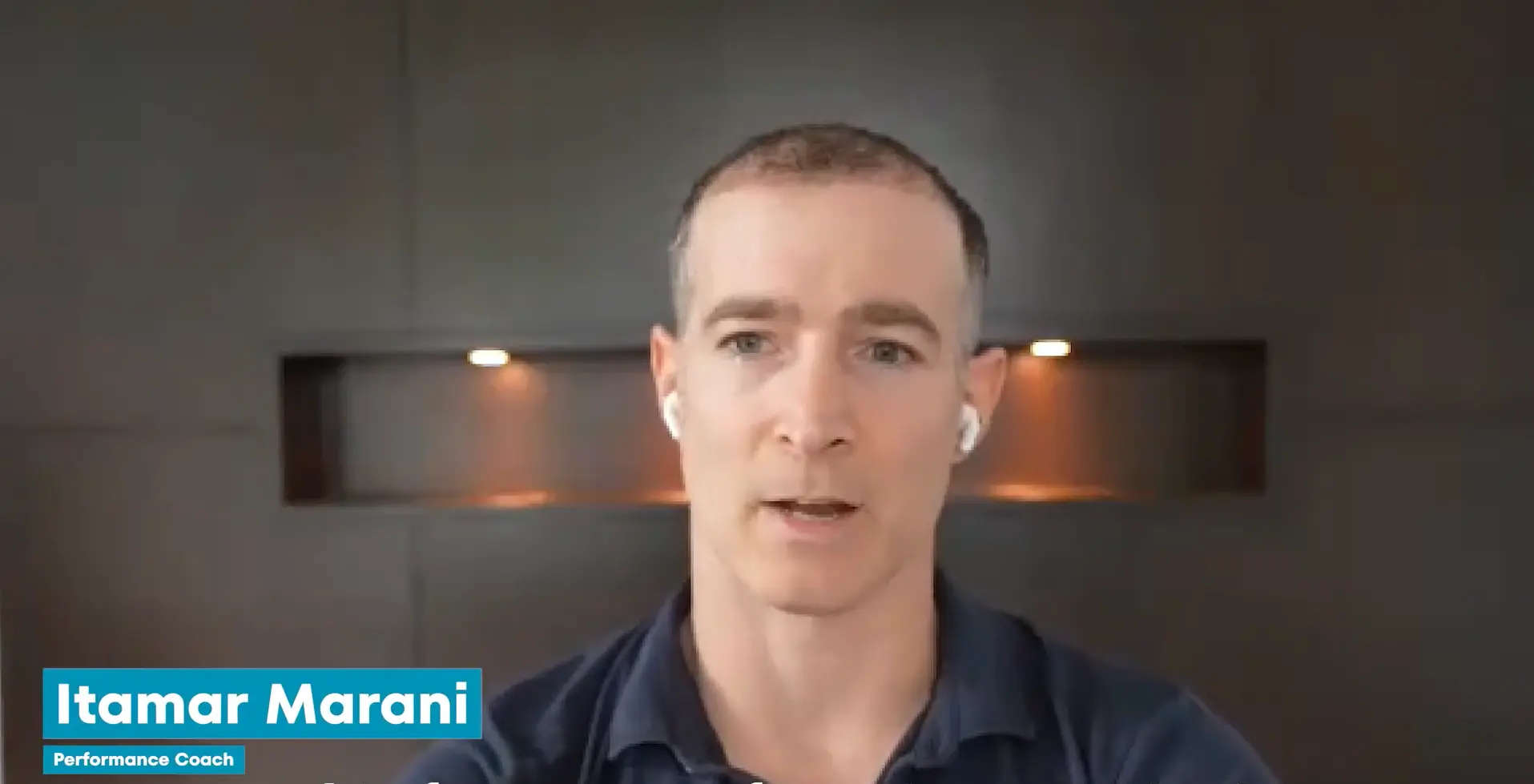Itamar Marani, Performance Coach